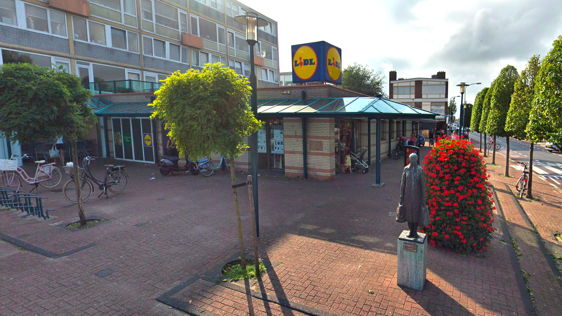 Supermarkt Lidl bij het Bosplein