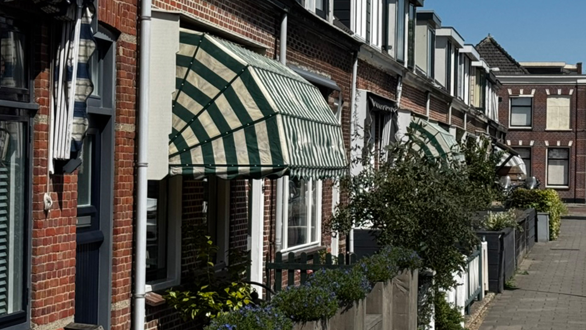 Rijtjeswoningen in de gemeente Katwijk